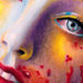 Tattoos - Glitch Suicide Undead Rose Colored Pencil on Bristol - 69080